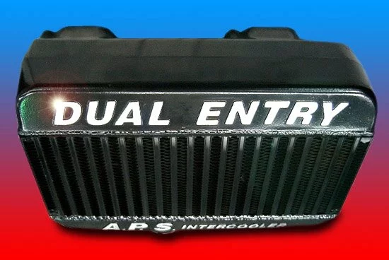 Dual Entry High Performance Intercooler